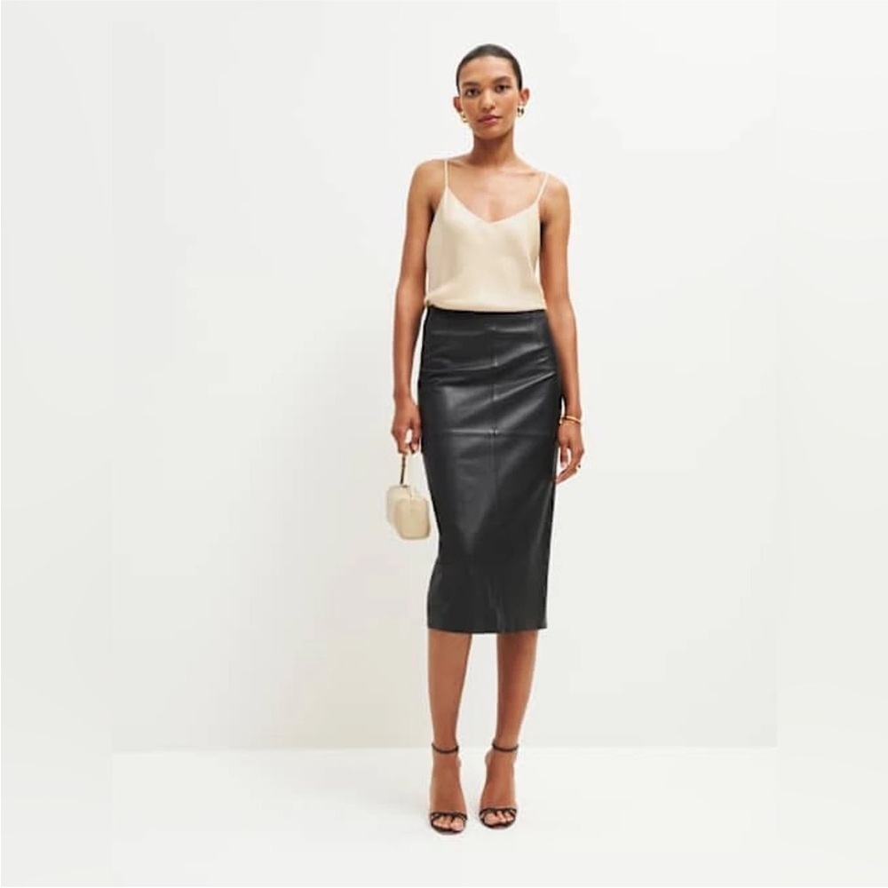 Reformation Teddy Silk Tank